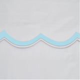 400TC Applique Scalloped Embroidery Cotton Pillow Sham