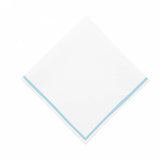 Single Embroidery Border Polycotton Napkins (Set of 4)