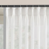 400TC Edge Border Cotton Embroidery Curtain (Set Of 2)