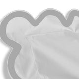 400TC Applique Scalloped Embroidery Cotton Pillow Sham