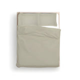 400TC Cotton Sateen Solid Duvet Cover Set