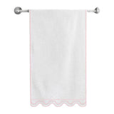 U Shape Embroidered Bath Towels (Set of 2)