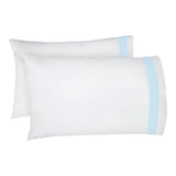 400TC Border Frame Cotton Sateen Pillowcases (Set Of 2)
