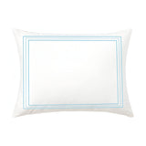 400TC Cotton Classic Embroidery Sateen Solid Pillow Sham