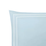 400TC Cotton Classic Luxurious Embroidery Sateen Solid Duvet Cover Set