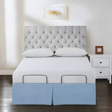 400TC Cotton Sateen Detachable Wrap Around Tailored Bed Skirt