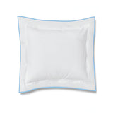 400TC Embroidery Cotton Sateen Solid Euro Sham