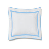 400TC Embroidery & Border Cotton Sateen Solid Euro Sham