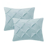 400TC Cotton Pintuck Sateen Solid Pillow Sham
