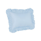 400TC Sateen Solid Cotton Ruffle Pillow Sham