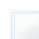 400TC Cotton Classic Embroidery Sateen Solid Euro Sham