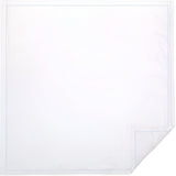 400TC Cotton Single Edge Embroidery Sateen Solid Duvet Cover Set