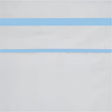 400TC Embroidery & Border Cotton Sateen Solid Euro Sham