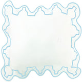 Imaginary Scallop 400TC Cotton Embroidery Sateen Solid Pillow Sham