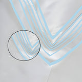 Smart Border 400TC Cotton Embroidery Sateen Solid Duvet Cover Set