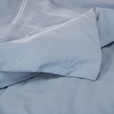 400TC Cotton Luxurious Double Embroidery Sateen Solid Duvet Cover Set