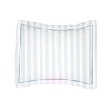 400TC Cotton Single Edge Embroidery Sateen Stripe Duvet Cover Set