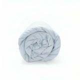 400TC Sateen Solid Cotton Round Duvet Cover Set