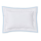 400TC Embroidery Cotton Sateen Solid Duvet Cover Set