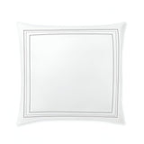 400TC Cotton Classic Embroidery Sateen Solid Euro Sham