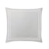 400TC Cotton Classic Luxurious Embroidery Sateen Solid Euro Sham