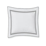 400TC Embroidery & Border Cotton Sateen Solid Euro Sham