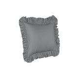 400TC Sateen Solid Cotton Ruffle Euro Sham