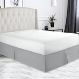 400TC Sateen Solid Cotton Tailored Bed Skirt