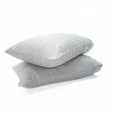 300TC Sateen Cotton Stripe Pillowcases (Set Of 2)