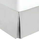 400TC Sateen Solid Cotton Tailored Bed Skirt