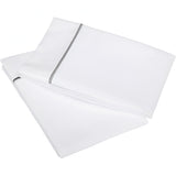400TC Single Embroidery Cotton Sateen Pillowcases (Set Of 2)