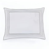 Smart Border 400TC Cotton Embroidery Sateen Solid Pillow Sham