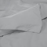 400TC Cotton Luxurious Triple Embroidery Sateen Solid Duvet Cover Set