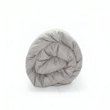 400TC Sateen Solid Cotton Round Duvet Cover Set