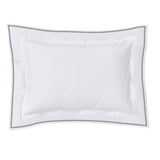 400TC Embroidery Cotton Sateen Solid Duvet Cover Set