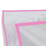 400TC Embroidery & Border Cotton Sateen Solid Pillow Sham