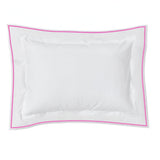 400TC Embroidery Cotton Sateen Solid Duvet Cover Set