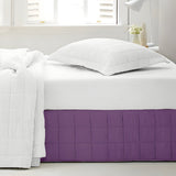 400TC Cotton Box Stitch Quilted Tailored Bed skirt