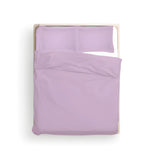 400TC Cotton Sateen Solid Duvet Cover Set