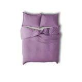 400TC Cotton Sateen Solid Fringe Duvet Cover Set