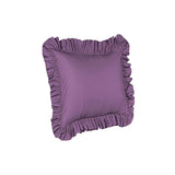 400TC Sateen Solid Cotton Ruffle Euro Sham
