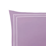 400TC Cotton Classic Luxurious Embroidery Sateen Solid Pillow Sham