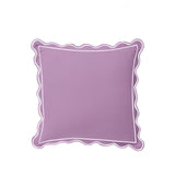 400TC Luxurious Scallop Embroidery & Border Cotton Euro Sham