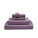 400TC Luxurious Single Embroidery Sateen Solid Cotton Sheet Set