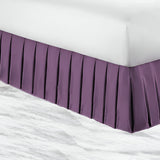 400TC Sateen Solid Cotton Pleated Bed Skirt