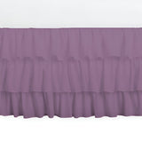 400TC Sateen Solid Cotton Ruffle Bed Skirt