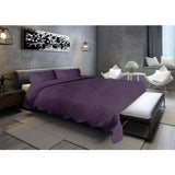 Wavy Textured Knitted Cotton Coverlet