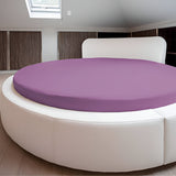 400TC Sateen Solid Cotton Round Sheet Set