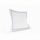 400TC Cotton Double Edge Embroidery Sateen Stripe Duvet Cover Set