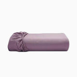400TC Luxurious Triple Embroidery Sateen Solid Cotton Fitted Sheet